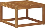vidaXL Masă de exterior Lemn Solid de Acacia natural 59 x 59 x 37 cm