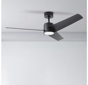 ZEVENTI - Ventilator de tavan cu LED ORVIETO LED/18W/230V Wi-Fi Tuya negru + telecomandă