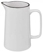 Cafetiera din ceramica alba CORVIN, 1 l