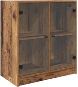 vidaXL Dulap lateral Lemn Vechi 68 x 37 x 75,5 cm Lemn compozit