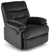 Scaun reclinabil Josh, negru