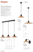 Lampă de perete Redo 01-4053 FRESNO 1xE27/42W/230V