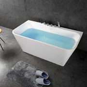 Cada freestanding Rune Oddvar BTW acril alb lucios 150x75 cm