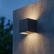 Aplică LED de exterior Ideal Lux ATOM LED/12W/230V IP54 antracit