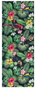 Covor tip traversă verde 52x200 cm Sprinty Tropical – Universal