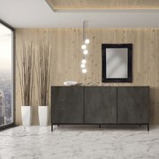 COMODA STATUARIO PICIOR METALIC - OTEL OXIDAT