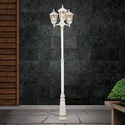 Stalp exterior stil clasic IP43 H255 Puchberg AL 11K/82579 weiÃ-gold/rauch OR