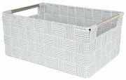 Organizator de depozitare Toronto Compactor, 25 x 17 x 10 cm, gri deschis