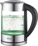 Fierbator Digital ZILAN ZLN3949, 2200W, 1.7L, Control Temperatura, Iluminare LED, Sticla-Inox