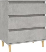 vidaXL Servantă, gri beton, 60x35x70 cm, lemn prelucrat