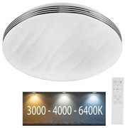 Plafonieră LED dimabilă LED/40W/230V 3000K/4000K/6500K + telecomandă