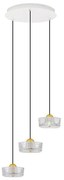 Lustra cu 3 pendule LED design modern KEROS
