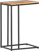 vidaXL Masă laterală, 35x45x65 cm, lemn masiv