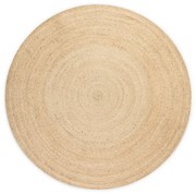 Covor în culoare naturală reversibil rotund din iută ø 100 cm Braided Ivory – Hanse Home