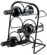 Suport pentru sticle de vin din metal număr sticle 6 – Compactor