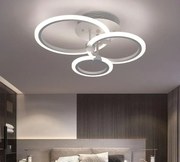 Lustra LED Eclipse – 66W, cu telecomanda, 3 temperaturi de culoare