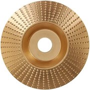 Zaparkorun Disc din alamă pentru sculptat în lemn pentru polizor unghiular - 10 cm