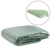 vidaXL Copertină rezervă pentru seră (13,5 m²), verde, 300x1200x200 cm