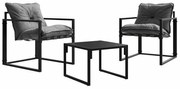 Set mobilier grădină Lenoria 1  (gri). 1100229