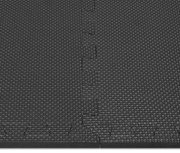 Covor pentru protectie pardoseala Puzzle 6 bucati Negru