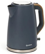 Fierbător de apă 1,7 l 2400W/230V oțel inoxidabil/gri