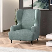 Huse bielastice COSTINA mentă fotoliu clasic (l. 60 - 110 cm)