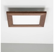 Panou LED RGBW dimabil aplicat Eglo SALOBRENA-C LED/16W/230V maro închis + telecomandă