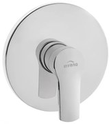 Baterie de dus încastrată 1 functie VERSO crom