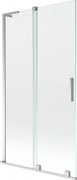 Mexen Velar L paravan de cadă cu 2 panouri culisante 100 x 150 cm, transparent, crom - 896-100-003-01-01