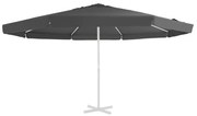 vidaXL Pânză de schimb umbrelă de soare de exterior, antracit, 515 cm