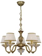 Candelabru din alama 5 brate design italian 6502