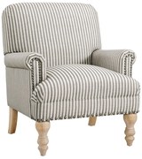 Fotoliu bej cu tapițerie din in Jaya – Støraa