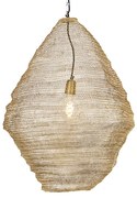 Lampă suspendată orientală aurie 60 cm - Nidum