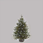 Ghirlandă LED de exterior 80 LED/8 funcții, 13 m, alb rece, IP44