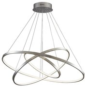 Lustră LED pe cablu LEA LED/60W/230V 4000K d. 80 cm crom