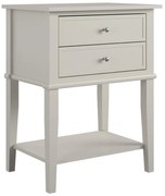 Noptieră gri deschis Franklin – Støraa