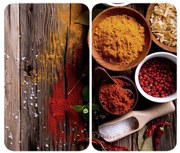 WENKO 2521467100 - Husă pentru placă 30x52 cm multicoloră/gri/transparentă