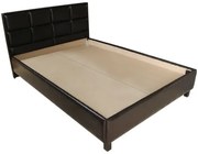 Pat Soft tapitat pentru saltea 140x200, Wenge