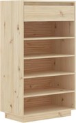vidaXL Pantofar, 60x34x105 cm, lemn masiv de pin