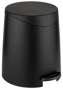 Coș de gunoi negru cu pedală din plastic 3 l Portes – Allstar