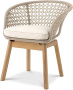 Scaun design natural pentru interior si exterior Trinity