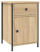 vidaXL Noptieră, stejar sonoma, 40x42x60 cm, lemn prelucrat