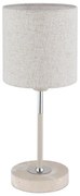 Globo 15968T - Lampă de masă DELEON 1xE14/40W/230V