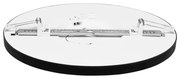 Panou LED Ecolite WPCB2-24W/CR LEXA LED/12/18/24W/230V negru