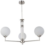 Lustra 3 brate moderna realizata manual Artu Glass