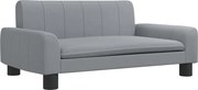 vidaXL Canapea pentru copii, gri, 70x45x30 cm, material textil