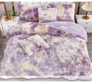 Lenjerie de pat Super Pufoasa, 2 persoane, cocolino, 6 piese, SPFA011