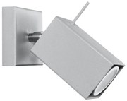 Sollux SL.0455 - Aplica MERIDA 1xGU10/40W/230V gri, montaj pe perete