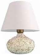 Lampă de masă RAMZES 1xE27/40W/230V albă