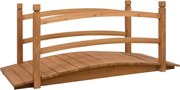 vidaXL Podeț de grădină, 140 x 60 x 60 cm, lemn masiv de brad